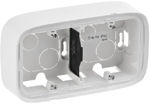 Коробка для наружнего монтажа Legrand Valena Allure 2-м. белый фото Коробка для наружнего монтажа Legrand Valena Allure 2-м. белый картинка